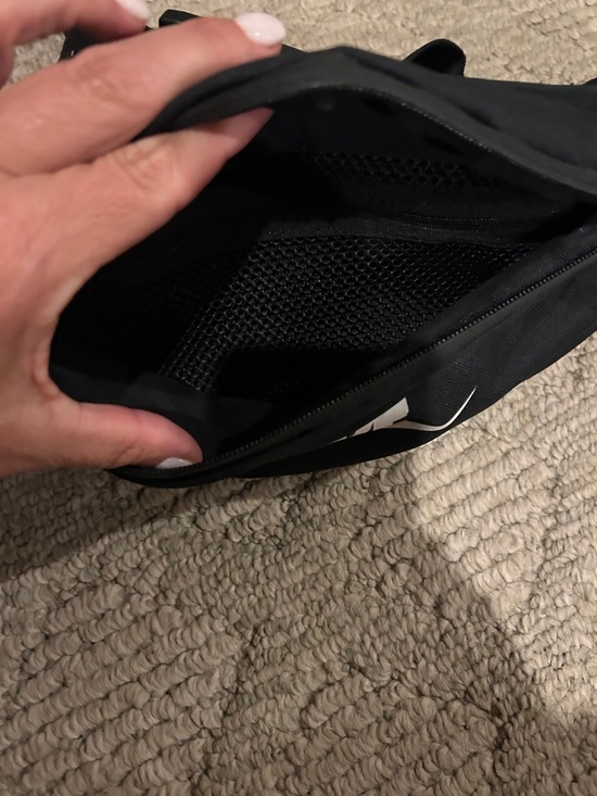 Nike Black Fanny Pack with White Swoosh - Picture 4 of 7